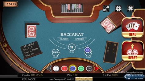 Baccarat Casino Web Scripts Sportingbet